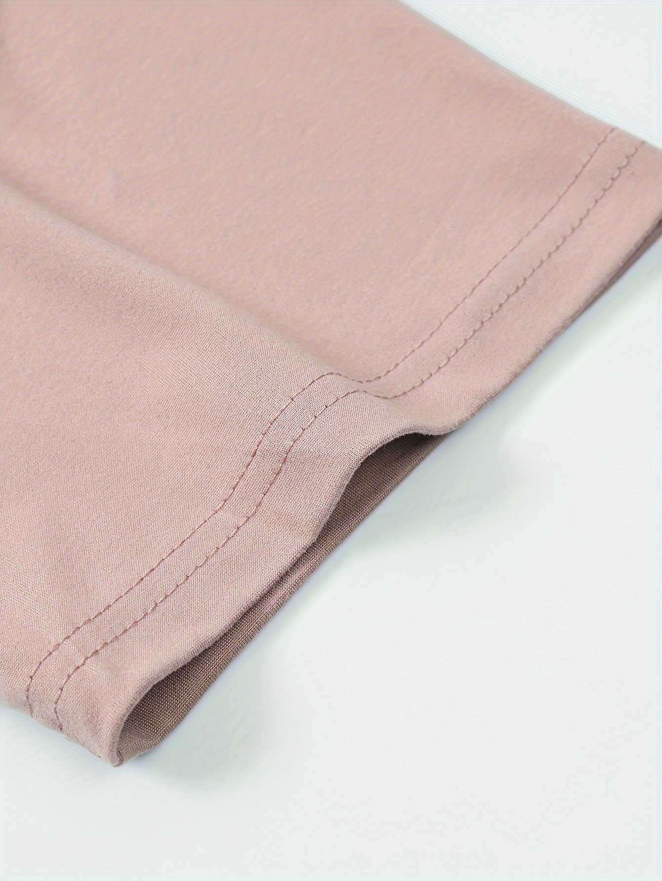 solid basic mens daily short sleeve crew neck t shirt summer outdoor details 13